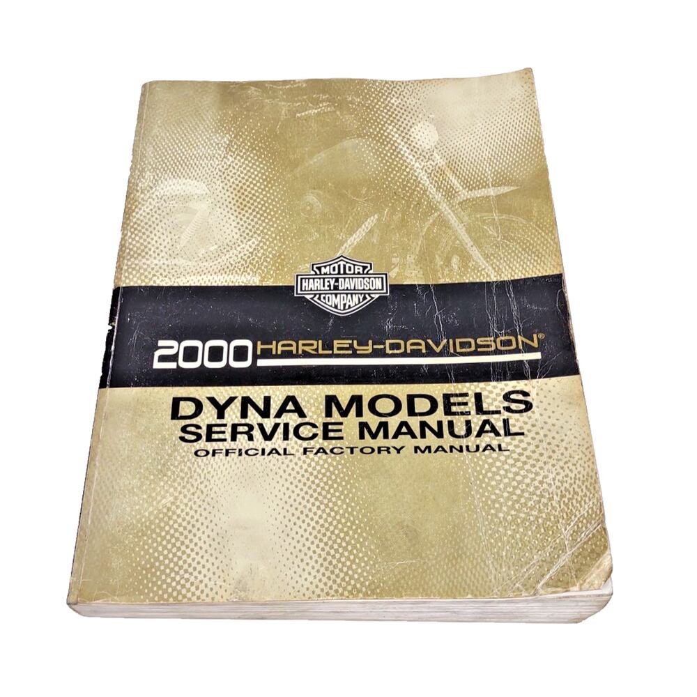2000 Harley Davidson Dyna Low Rider Convertible Shop Service Repair Manual 99481